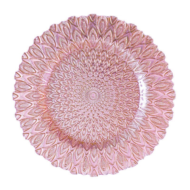 Wholesale Glass Charger Plate PZ-043 - Image 6